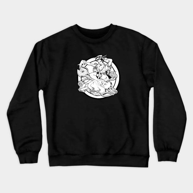 wrenchin long time Crewneck Sweatshirt by DRTYBRD